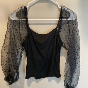 Detailed Sleeve Blouse